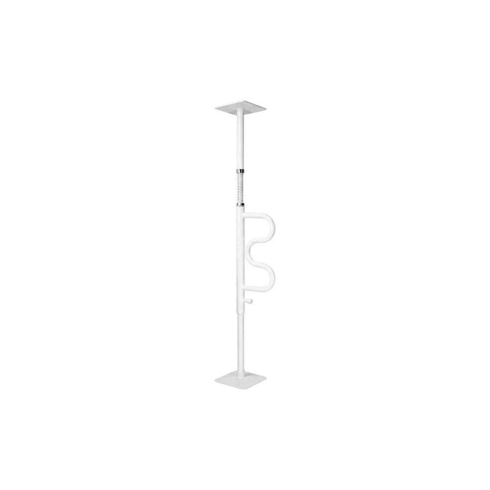 Wonder Bathtub Support Pole – Floor to Ceiling Adjustable Safety Grab Bar for Bath & Tub Transfers, Rotating Ladder Handle, No-Drill Tension Mounted Elderly Bath Safety Rail, 300 lbs Capacity