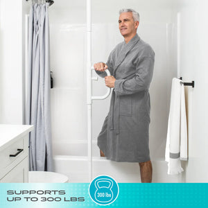 Wonder Pole Floor-to-Ceiling Safety Support Pole with Pivoting Grab Bar