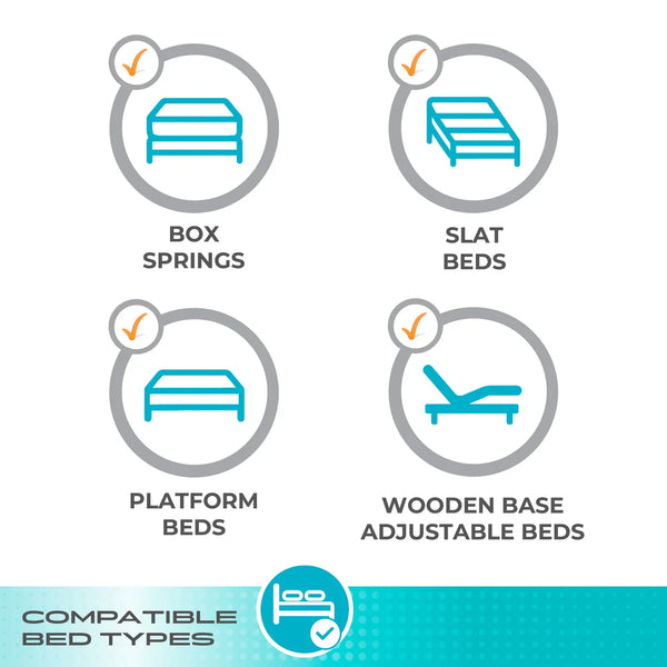 Click-N-Go Extendable Bed Rail – Adjustable Safety Bed Guard with Support Handle, Fall Prevention Protection, Easy Click Release System, Steel Frame for Traditional & Adjustable Beds